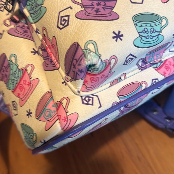 Disney Parks Loungefly Alice in Wonderland Teacup Mini Backpack - Picture 4 of 12